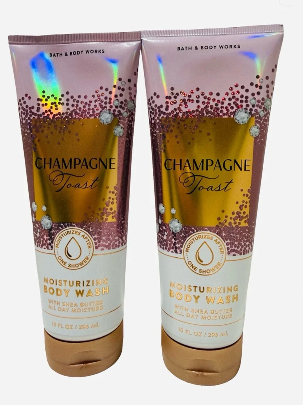 Bath & Body Works Champagne Toast Moisturizing Body Wash 2 - 10 FLOZ Full Size